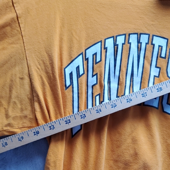 PRIVATE STOCK | MEDIUM UNISEX TENNESSEE COLLEGE SHIRT | GOLD YELLOW - Picture 8 of 12